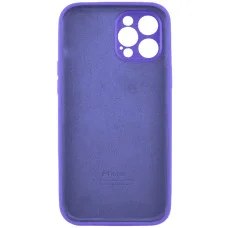 Чехол для смартфона Silicone Full Case AA Camera Protect for Apple iPhone 12 Pro Max Dark Purple (FullAAi12PM-22)