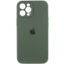 Чохол для смартфона Silicone Full Case AA Camera Protect for Apple iPhone 12 Pro Max Atrovirens (FullAAi12PM-40)