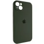 Чохол для смартфона Silicone Full Case AA Camera Protect for Apple iPhone 13 Atrovirens (FullAAi13-40)
