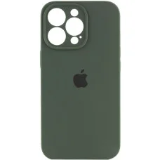 Чехол для смартфона Silicone Full Case AA Camera Protect for Apple iPhone 13 Pro Atrovirens (FullAAi13P-40)
