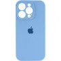 Чохол для смартфона Silicone Full Case AA Camera Protect for Apple iPhone 13 Pro Max Cornflower (FullAAi13PM-49)