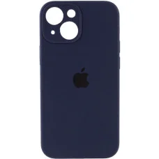 Чехол для смартфона Silicone Full Case AA Camera Protect for Apple iPhone 14 Dark Blue (FullAAi14-7)