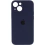 Чехол для смартфона Silicone Full Case AA Camera Protect for Apple iPhone 14 Dark Blue (FullAAi14-7)