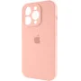 Чехол для смартфона Silicone Full Case AA Camera Protect for Apple iPhone 15 Pro Grapefruit (FullAAi15P-37)