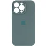 Чохол для смартфона Silicone Full Case AA Camera Protect for Apple iPhone 14 Pro Max Pine Green (FullAAi14PM-46) Чохол для смартфона Silicone Full Case AA Camera Protect for Apple iPhone 14 Pro Max Pine Green (FullAAi14PM-46)
