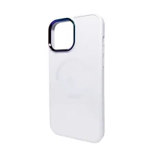 Чехол для смартфона AG Glass Sapphire MagSafe Logo for Apple iPhone 13 Pro Max White (AGSappiP13PMWhite)