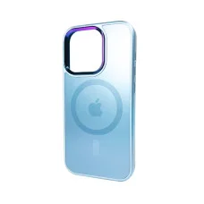 Чехол для смартфона AG Glass Sapphire MagSafe Logo for Apple iPhone 14 Pro Sierra Blue (AGSappiP14PSierra)