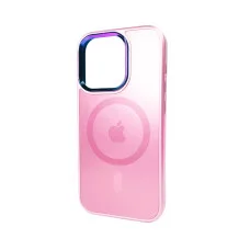 Чехол для смартфона AG Glass Sapphire MagSafe Logo for Apple iPhone 14 Pro Pink (AGSappiP14PPink)