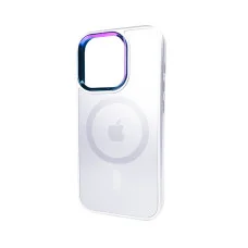 Чехол для смартфона AG Glass Sapphire MagSafe Logo for Apple iPhone 14 Pro White (AGSappiP14PWhite)