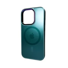Чехол для смартфона AG Glass Sapphire MagSafe Logo for Apple iPhone 14 Pro Green (AGSappiP14PGreen)