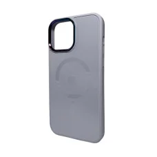 Чехол для смартфона AG Glass Sapphire MagSafe Logo for Apple iPhone 14 Pro Max Grey (AGSappiP14PMGrey)