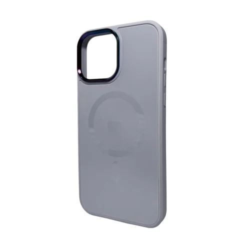 Чехол для смартфона AG Glass Sapphire MagSafe Logo for Apple iPhone 14 Pro Max Grey (AGSappiP14PMGrey)