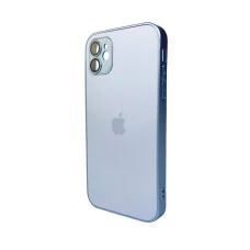 Чехол для смартфона AG Glass Matt Frame Color Logo for Apple iPhone 11 Sierra Blue (AGMattFrameiP11LBlue)