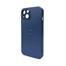 Чехол для смартфона AG Glass Matt Frame Color Logo for Apple iPhone 13 Navy Blue (AGMattFrameiP13Blue)