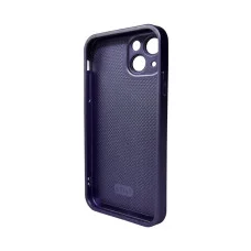 Чехол для смартфона AG Glass Matt Frame Color Logo for Apple iPhone 13 Deep Purple (AGMattFrameiP13Purple)