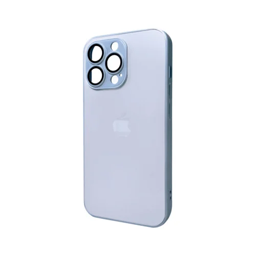 Чохол для смартфона AG Glass Matt Frame Color Logo for Apple iPhone 13 Pro Sierr..
