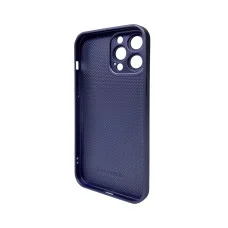 Чехол для смартфона AG Glass Matt Frame Color Logo for Apple iPhone 13 Pro Max Navy Blue (AGMattFrameiP13PMBlue)