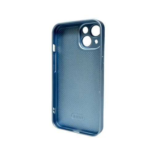 Чохол для смартфона AG Glass Matt Frame Color Logo for Apple iPhone 14 Sierra Bl..