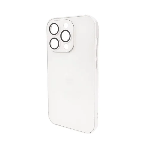 Чохол для смартфона AG Glass Matt Frame Color Logo for Apple iPhone 14 Pro Pearl..