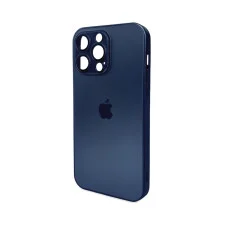 Чехол для смартфона AG Glass Matt Frame Color Logo for Apple iPhone 14 Pro Max Navy Blue (AGMattFrameiP14PMBlue)