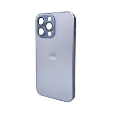 Чехол для смартфона AG Glass Matt Frame Color Logo for Apple iPhone 14 Pro Max Sierra Blue (AGMattFrameiP14PMLBlue)