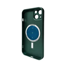 Чохол для смартфона AG Glass Matt Frame Color MagSafe Logo for Apple iPhone 13 Cangling Green (AGMattFrameMGiP13Green)