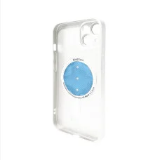 Чохол для смартфона AG Glass Matt Frame Color MagSafe Logo for Apple iPhone 13 Pearly White (AGMattFrameMGiP13White)