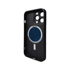 Чохол для смартфона AG Glass Matt Frame Color MagSafe Logo for Apple iPhone 13 Pro Graphite Black (AGMattFrameMGiP13PBlack)