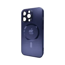 Чохол для смартфона AG Glass Matt Frame Color MagSafe Logo for Apple iPhone 13 Pro Deep Purple (AGMattFrameMGiP13PDPurple)