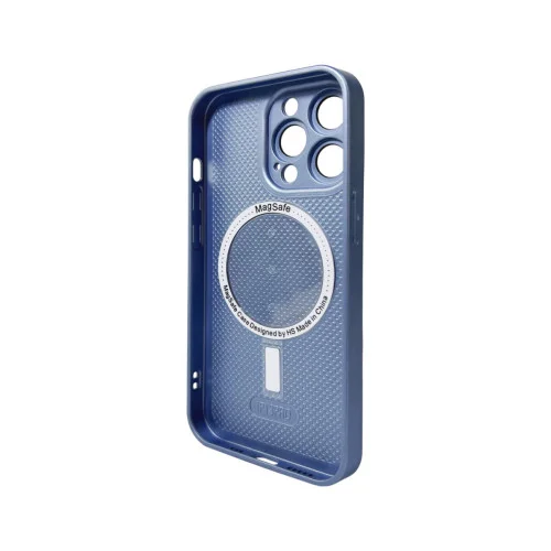 Чохол для смартфона AG Glass Matt Frame Color MagSafe Logo for Apple iPhone 13 P..
