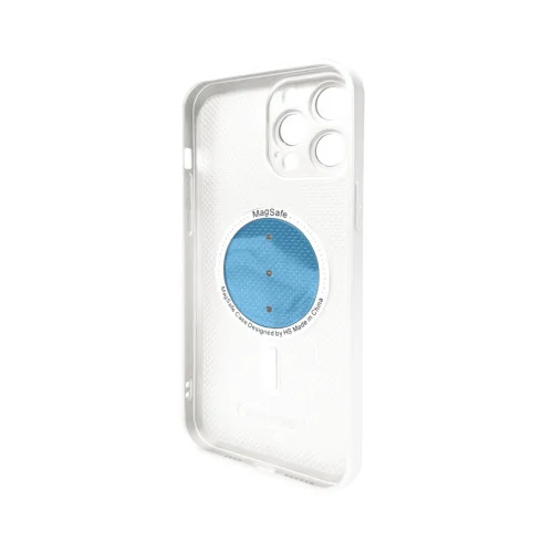 Чохол для смартфона AG Glass Matt Frame Color MagSafe Logo for Apple iPhone 13 P..