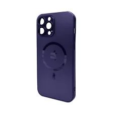 Чехол для смартфона AG Glass Matt Frame Color MagSafe Logo for Apple iPhone 13 Pro Max Deep Purple (AGMattFrameMGiP13PMDPurple)