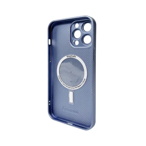 Чохол для смартфона AG Glass Matt Frame Color MagSafe Logo for Apple iPhone 13 P..