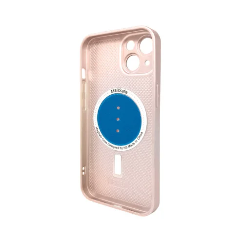 Чохол для смартфона AG Glass Matt Frame Color MagSafe Logo for Apple iPhone 14 C..
