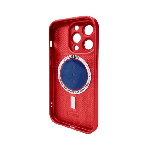 Чохол для смартфона AG Glass Matt Frame Color MagSafe Logo for Apple iPhone 14 P..