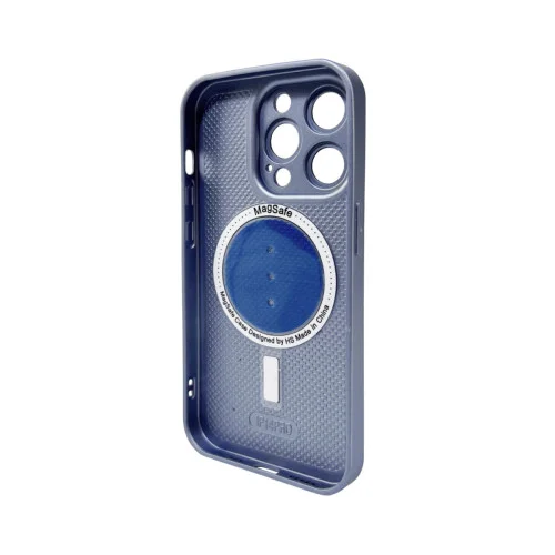 Чохол для смартфона AG Glass Matt Frame Color MagSafe Logo for Apple iPhone 14 P..