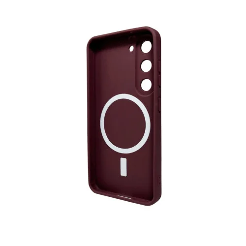 Чохол для смартфона Cosmic Frame MagSafe Color for Samsung S23 Wine Red (FrMgCol..
