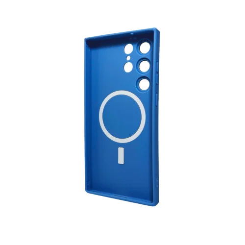 Чохол для смартфона Cosmic Frame MagSafe Color for Samsung S23 Ultra Navy Blue (..
