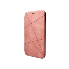 Чехол-книжка для смартфона Dekker Geometry for TECNO Pop 5 Go (BD1) Pink (GeoTecPop5GoPink)