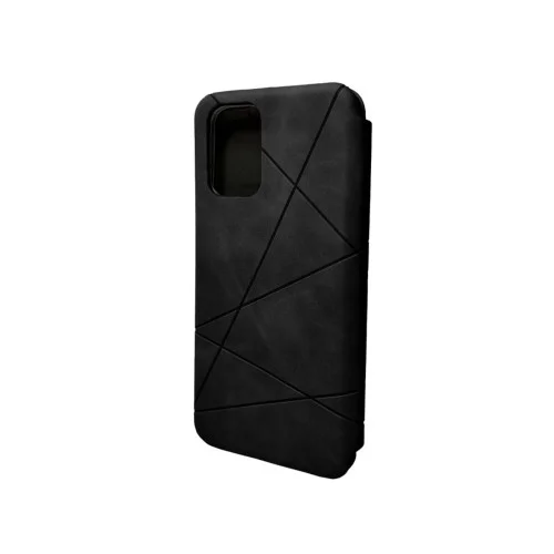 Чехол-книжка для смартфона Dekker Geometry for Poco M5s Black (GeoPocoM5sBlack)