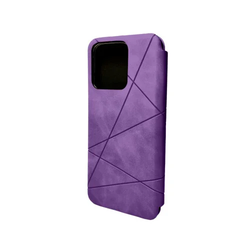 Чехол-книжка для смартфона Dekker Geometry for Realme 10 Lilac (GeoReal10Lilac)