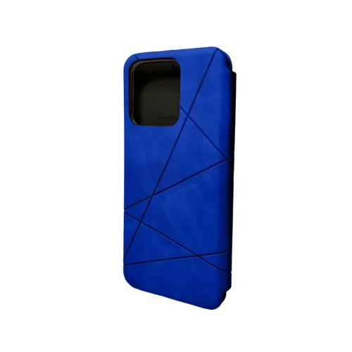 Чехол-книжка для смартфона Dekker Geometry for Realme C30/C30s Blue (GeoRealC30B..