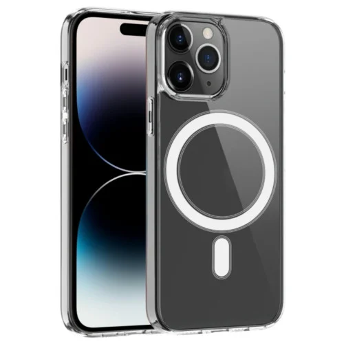 Чехол Cosmic Acrylic MagSafe HQ for Apple iPhone 15 Pro Transparent (Acrili15pClear)