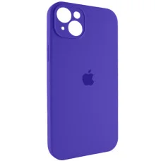 Чехол для смартфона Silicone Full Case AA Camera Protect for Apple iPhone 15 Dark Purple (FullAAi15-22)