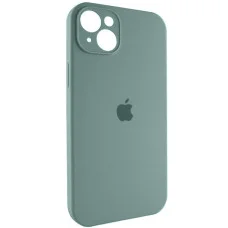 Чехол для смартфона Silicone Full Case AA Camera Protect for Apple iPhone 15 Pine Green (FullAAi15-46)
