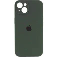 Чехол для смартфона Silicone Full Case AA Camera Protect for Apple iPhone 15 Atrovirens (FullAAi15-40)