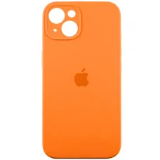 Чехол для смартфона Silicone Full Case AA Camera Protect for Apple iPhone 15 Orange (FullAAi15-52)
