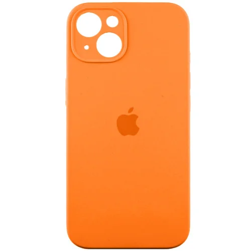 Чехол для смартфона Silicone Full Case AA Camera Protect for Apple iPhone 15 Orange (FullAAi15-52)
