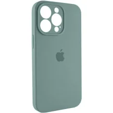 Чехол для смартфона Silicone Full Case AA Camera Protect for Apple iPhone 15 Pro Max Pine Green (FullAAi15PM-46)