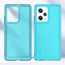 Чохол для смартфона Cosmic Clear Color 2 mm for Xiaomi Redmi Note 12 Pro 5G Transparent Blue (ClearColorXRN12P5GTrBlue)